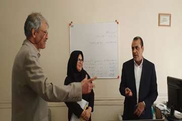 بازدید رئیس دانشگاه از معاونت درمان